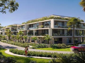 Departamento · 101m² · 1 Recámara · Departamento 1 Recámara con Jardín Privado 101 m² — Bakabá, Playacar