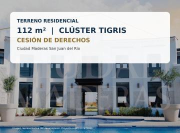 Terreno / Lote , San Juan del Río · Cesión Terreno 112 m² en Ciudad Maderas Sjr | Tigris