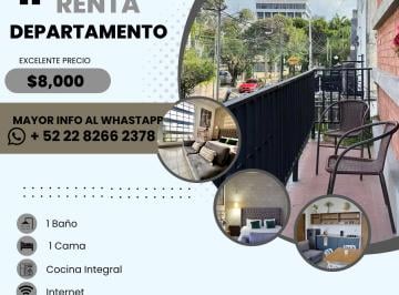 Departamento de 1 habitación, Guadalajara · Departamento Loft | Col Americana
