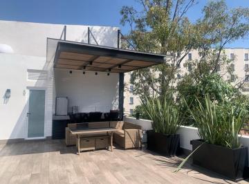 Departamento de 1 habitación, Miguel Hidalgo · Departamento en Renta con Terraza en San Miguel Chapultepec