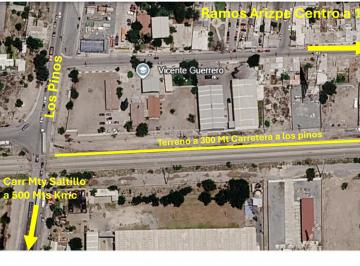 Terreno industrial , Ramos Arizpe · Terreno de 900 m² con Porton