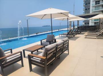 Departamento de 2 habitaciones, Boca del Río · Departamento Amueblado en Renta, con Vista Al Mar, Costa Verde, Boca del Río, Ver.