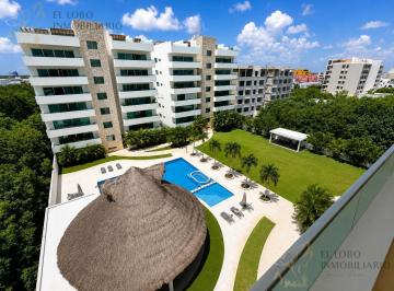 Departamento · 204m² · 3 Recámaras · 2 Estacionamientos · Departamento en Venta Aqua Cancún | 3 Recámaras | Roof Garden Privado