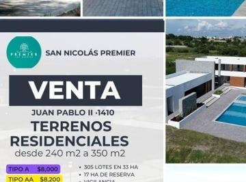 Terreno / Lote · 240m² · Terrenos en Venta San Nicolás Premier