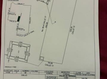 Terreno / Lote , Conkal · Venta de 18.192.10 m² en Conkal a 5 Cuadras del Centro de Conkal
