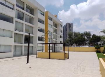 Departamento · 165m² · 2 Recámaras · 2 Estacionamientos · Departamento en Renta con Terraza Privada – Residencial Palmerales, Cuajimalpa