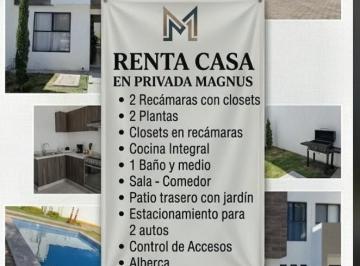 Casa de 2 habitaciones, Villa de Pozos · Casa en Privada con Alberca