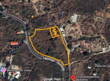 Terreno / Lote , Tepoztlán · Se Vende Terreno 2500 m² en Tepoztlán Morelos