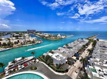 Departamento · 385m² · 4 Recámaras · 3 Estacionamientos · Exclusivo Departamento en Renta 4 Rec Sls Harbour Puerto Cancun