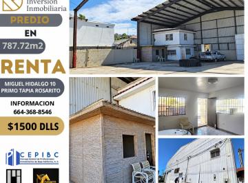 Bodega comercial , Playas de Rosarito · Bodega en Primo Tapia Rosarito