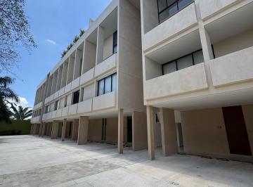Departamento · 64m² · 1 Recámara · 1 Estacionamiento · Venta Departamento Pb 1 Recámara con Piscina y Patio Privado con Amenidades en Temozón Norte
