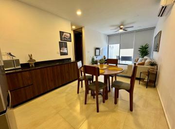 Departamento de 2 habitaciones, Temozón · Departamento Amueblado en Temozón Norte
