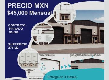 Bodega comercial , Solidaridad · Renta de Bodegas Sobre Av Sian Kaan en Playa del Carmen, Cerca de La Toscana.