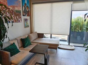 Departamento · 130m² · 2 Recámaras · 2 Estacionamientos · Penthouse en Venta en Acacias con Roof Garden Privado y Doble Altura