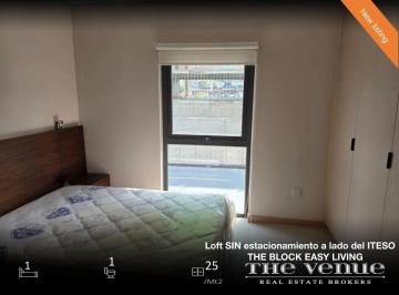 Departamento de 1 habitación, San Pedro Tlaquepaque · A un Lado del Iteso| Loft Amueblado en The Block Easy Living