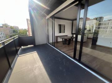 Departamento de 2 habitaciones, Cuauhtémoc · Penthouse en Renta en Roma Norte Iluminación y Terrazas /roof