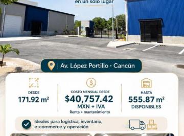 DESCRIPCIÓN
BODEGAS COMERCIALES / OFIBODEGAS EN RENTA EN AV. LÓPEZ PORTILLO, CA · Bodegas Comerciales en Renta en Av López Portillo, Cancún | Desde 171.92 m²