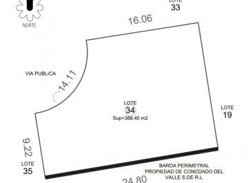 Terreno / Lote , Metepec · Venta Terreno de 389 m² Bakeira Condado del Valle