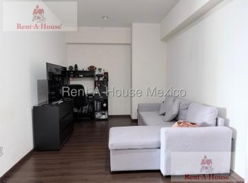 Departamento · 68m² · 1 Recámara · 1 Estacionamiento · Departamento en Renta en Cuajimalpa de Morelos, Manzanastitla Am. 27 - 743