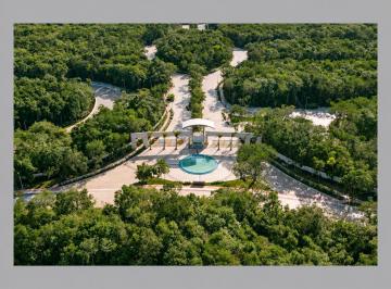 Vista de la entrada a senderos Mayakoba · Terreno en Venta Listo Para Escriturar y Construir en Senderos Mayakoba