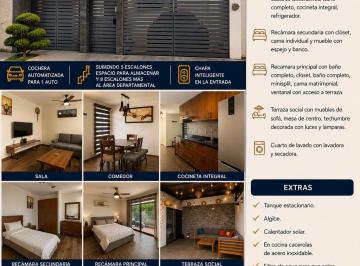 Departamento de 2 habitaciones, Morelia · Departamento Amueblado con Ubicación Privilegiada Para Ejecutivos o Pareja.