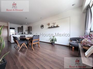 Departamento · 68m² · 1 Recámara · 1 Estacionamiento · Departamento en Renta en Manzanastitla, Cuajimalpa de Morelos Af 27 - 748