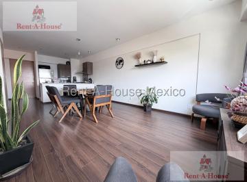 Departamento · 68m² · 1 Recámara · 1 Estacionamiento · Departamento en Renta en Manzanastitla, Cuajimalpa de Morelos Rg 27 - 748