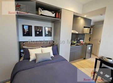 Departamento · 20m² · Departamento Tipo Loft Amueblado en Renta en La Herradura, Huixquilucan Jl 27 - 657.