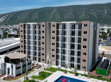 Hermoso departamento en segundo piso con excelente ubicación, cerca de plazas co · Departamento Semi Amueblado en Renta/ Misión Nativa Escobedo