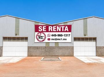 Bodega comercial · 2000m² · 4 Estacionamientos · Renta de Bodega Industrial, Los Arellano, Sur de Aguascalientes, Cerca de Nissan.