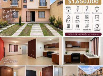 Casa de 3 habitaciones, Pachuca · Casa en Venta Real Toledo Pachuca