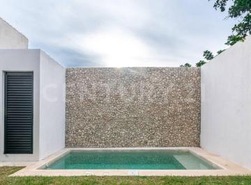 Casa · 190m² · 3 Recámaras · 2 Estacionamientos · Casa Nueva con Alberca en García Ginerés, Mérida | 3 Recámaras