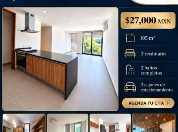 Departamento de 2 habitaciones, Guadalajara · Departamento en Renta en Guadalajara, Jalisco (Colomos Providencias)
