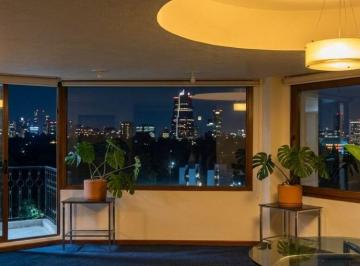 Departamento de 3 habitaciones, Miguel Hidalgo · Departamento de 174 m² con 3 Recámaras en Renta en San Miguel Chapultepec