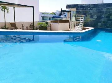 Departamento de 1 habitación, Solidaridad · Renta de Estudio con Gran Balcon Hacia Av Ctm a Media Cuadra de La 5ta Av