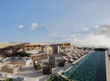 Departamento de 1 habitación, Tulum · Condominio con Balcón, Rooftop y Spa, en Venta