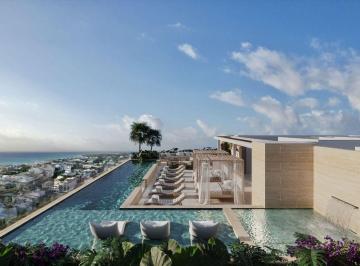 Departamento de 1 habitación, Tulum · Departamento con Balcón, Rooftop con Bar y Spa, en Venta
