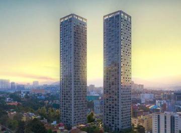 Departamento · 64m² · 1 Recámara · 1 Estacionamiento · Deptos. en Venta, Nua Torre 1 en Interlomas