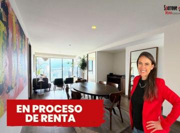 Departamento de 2 habitaciones, Cuajimalpa de Morelos · Renta de Departamento We Santa Fe, 2r - 2b - 3e