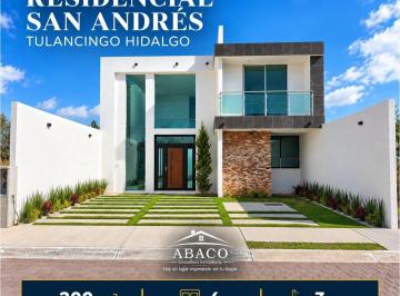 Casa · 226m² · 4 Recámaras · 3 Estacionamientos · Casa en Venta Residencial San Andres