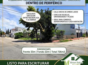 Terreno / Lote · 782m² · Terreno en Esquina de 726 m² en San Pedro Cholul Dentro de Periférico