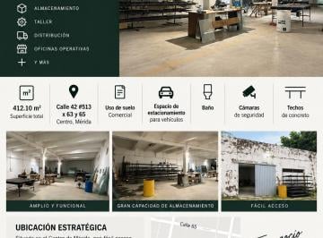 Bodega comercial , Mérida · Bodega en El Centro