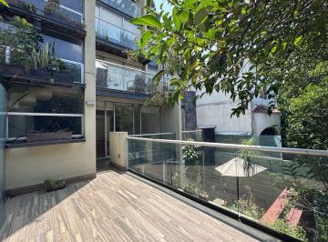 Departamento de 2 habitaciones, Cuauhtémoc · Departamento en Venta con Amplia Terraza en Calle Arbolada