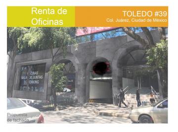 Inmueble productivo urbano , Cuauhtémoc · Macro - Oficina Corporativa de 950 m² en Renta