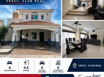 Casa · 400m² · 4 Recámaras · 4 Estacionamientos · Casa en Fraccionamiento Mediterráneo Club Residencial
