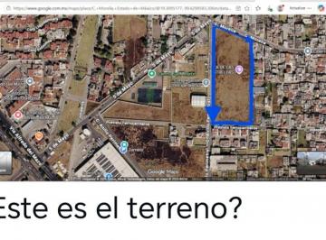 Terreno / Lote , Toluca · Hermoso Terrreno Residencial o Comercial en Venta