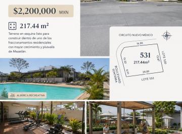 Terreno / Lote , Mazatlán · Terreno Premium en Esquina