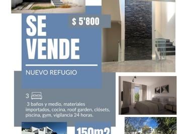 Casa en condominio de 3 habitaciones, Querétaro · Bella Casa con Alberca Frente Al Parque Nandú