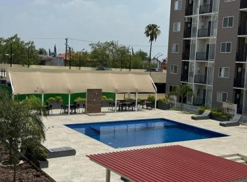 1 · Departamento en Renta en Santa Fe Living, Guadalupe, 2 Recamaras, 2 Baños, 65 m², Alberca