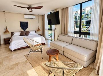 Habitación · Departamento en Venta con Jacuzzi, 60 m² en Tulum